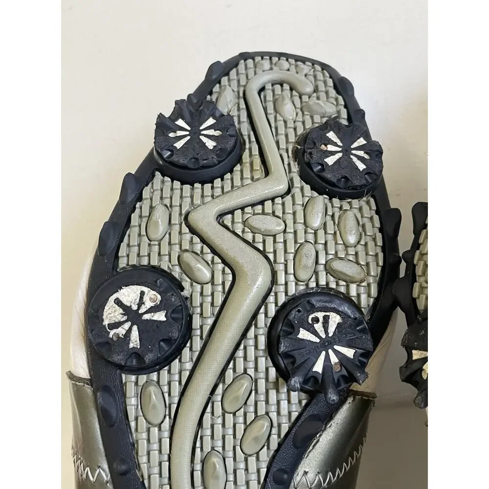 Foot Joy Lopro Collection Women's White Leather Golf Shoes Size 9.5 M 97075